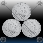 3 x 10 EVRO SAN MARINO 2025 (LUNAR) UNC